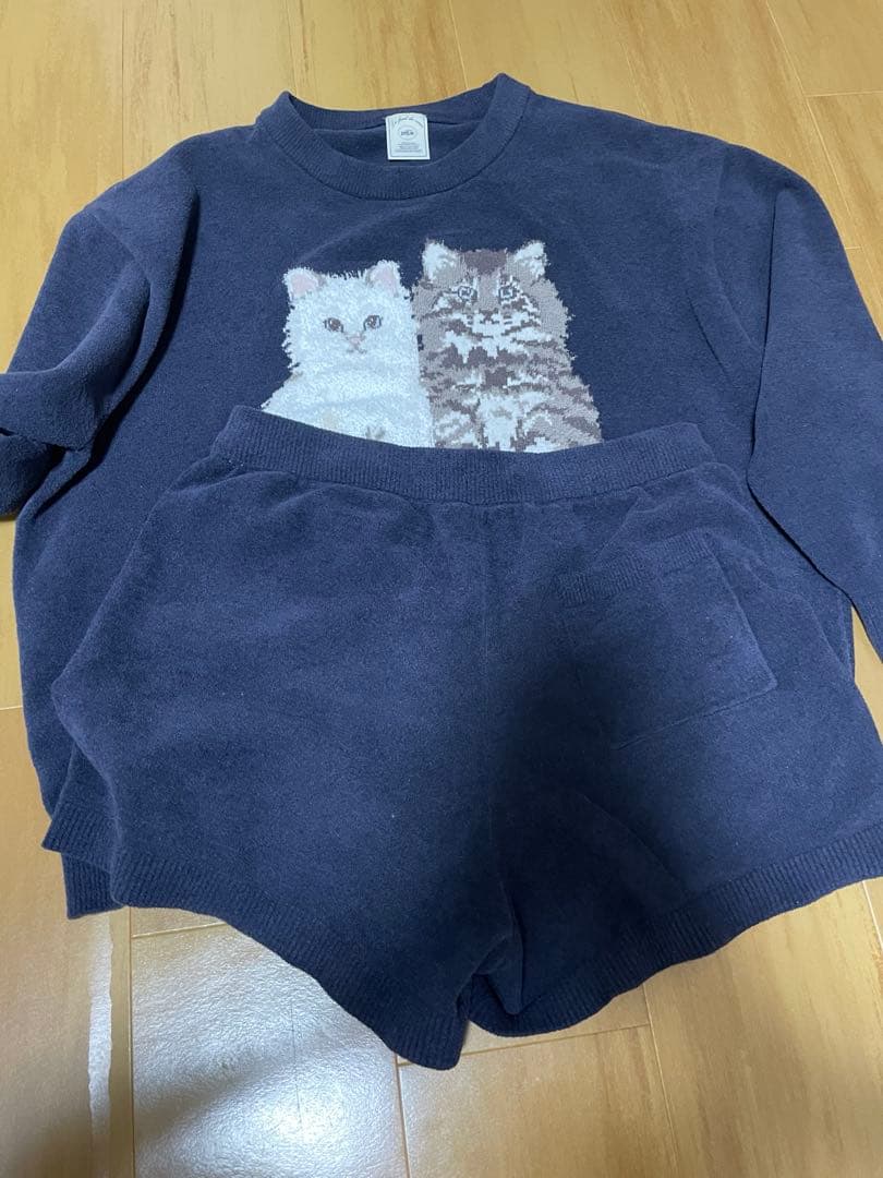 gelato pique ジェラピケ　ツインキャットジャガードプルオーバー