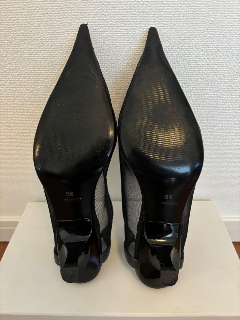 PRANK PROJECT ワイドストラップサンダル チュールグレー