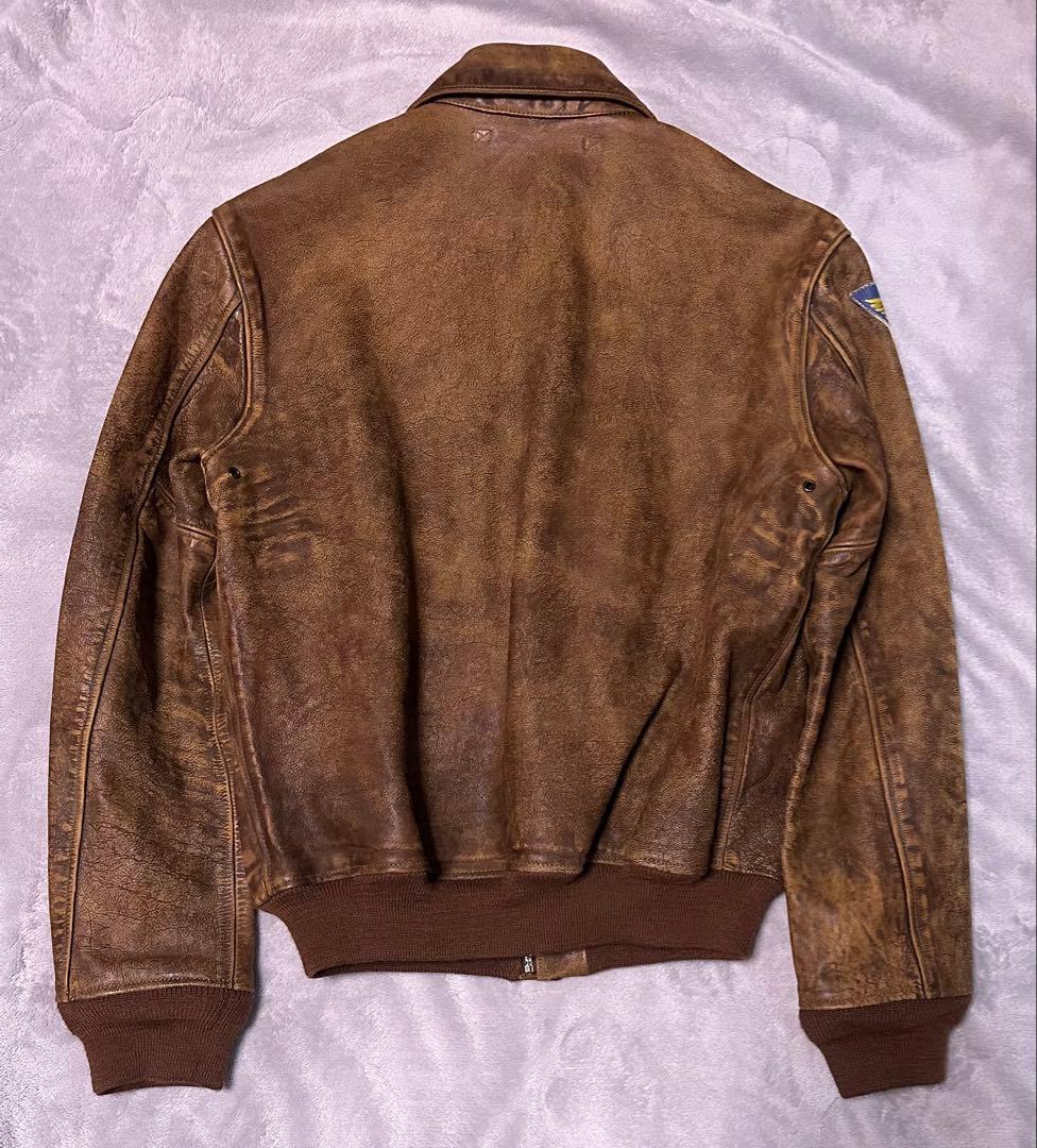 Polo Ralph Lauren TYPE A-2レザージャケット サイズM