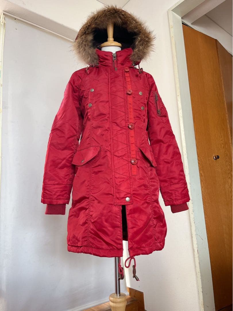 【美品♡】AVIREX N−3B フライトジャケット　レッド