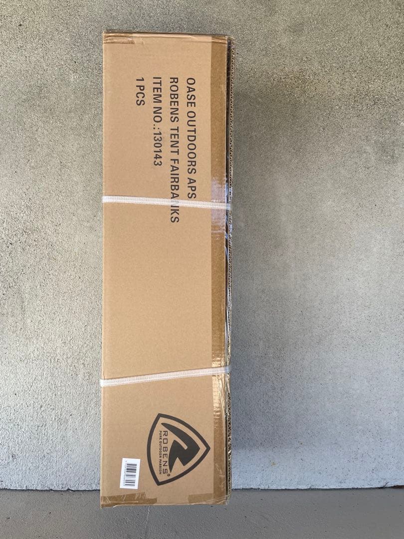 新品未開封ローベンス フェアバンク4人用 ワンポール ティピー型 コットンテント