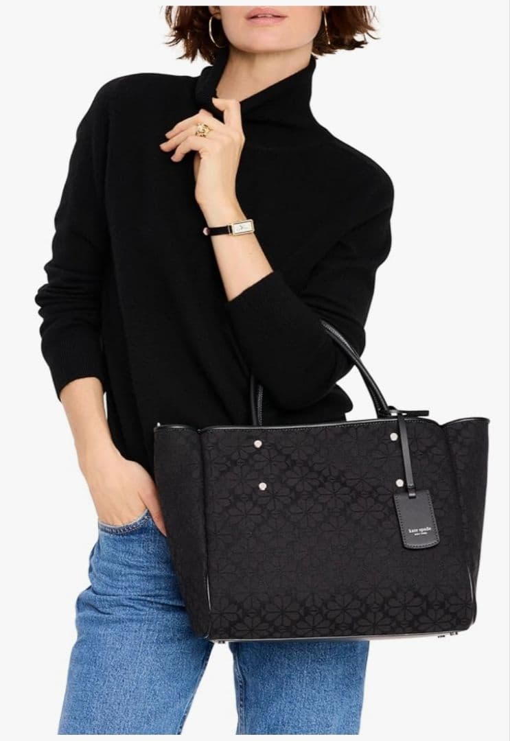 【週末限定価格】　ケイトスペード　スペード フラワー トートバッグ