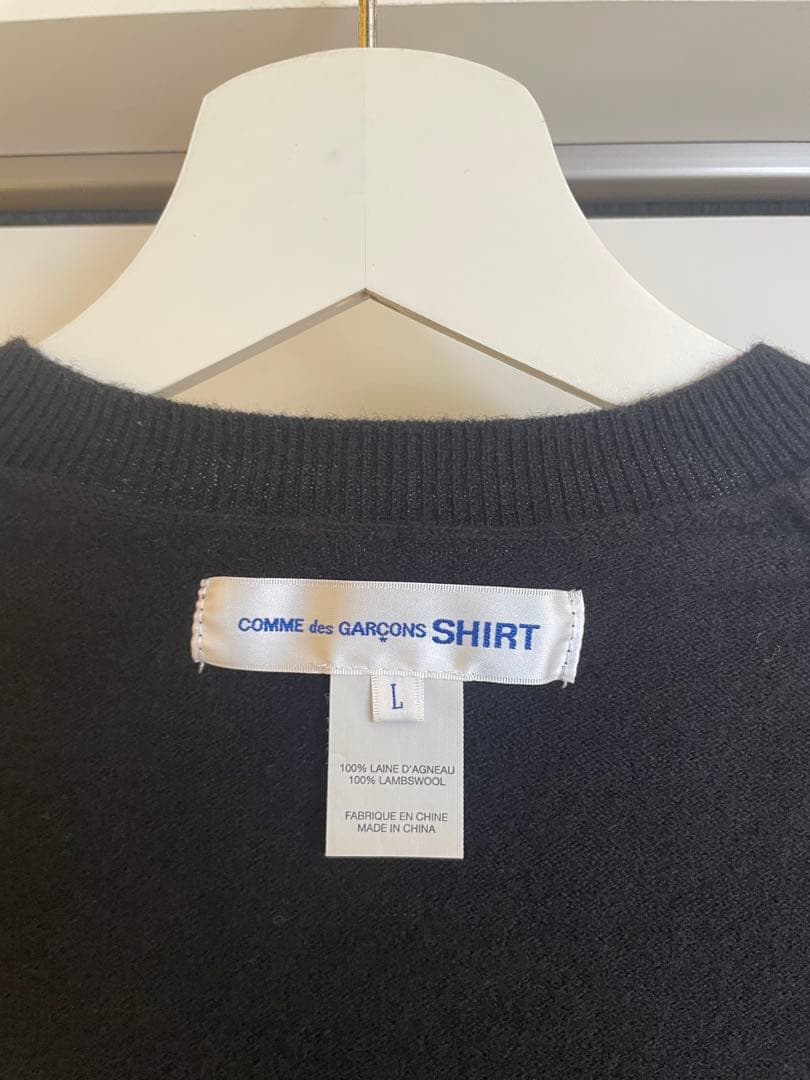 コムデギャルソンシャツ フォーエバー カーディガン L