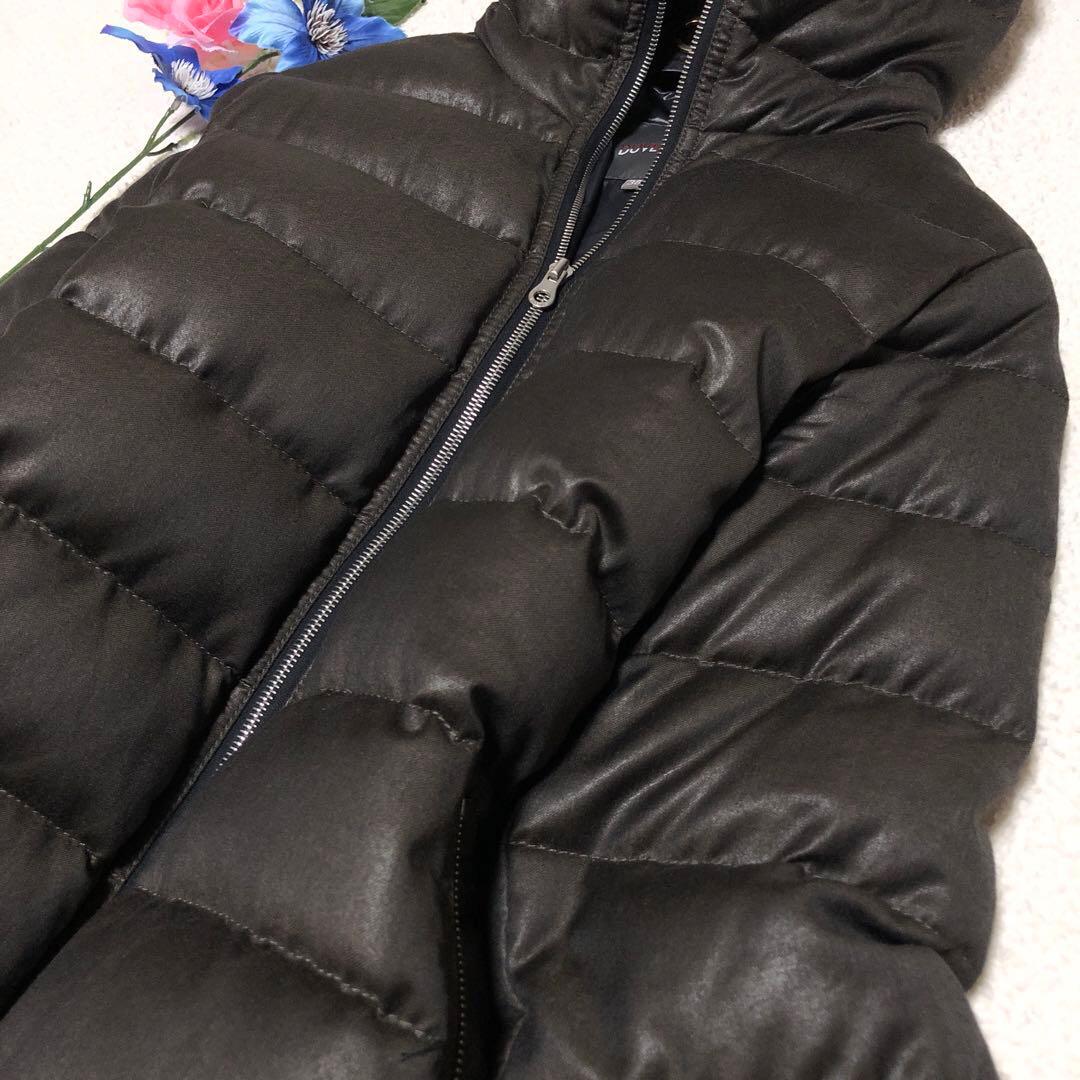 未使用級　デュベティカ　ダウンコート　アチェ　ウール　カシミヤ　ブラウン　38
