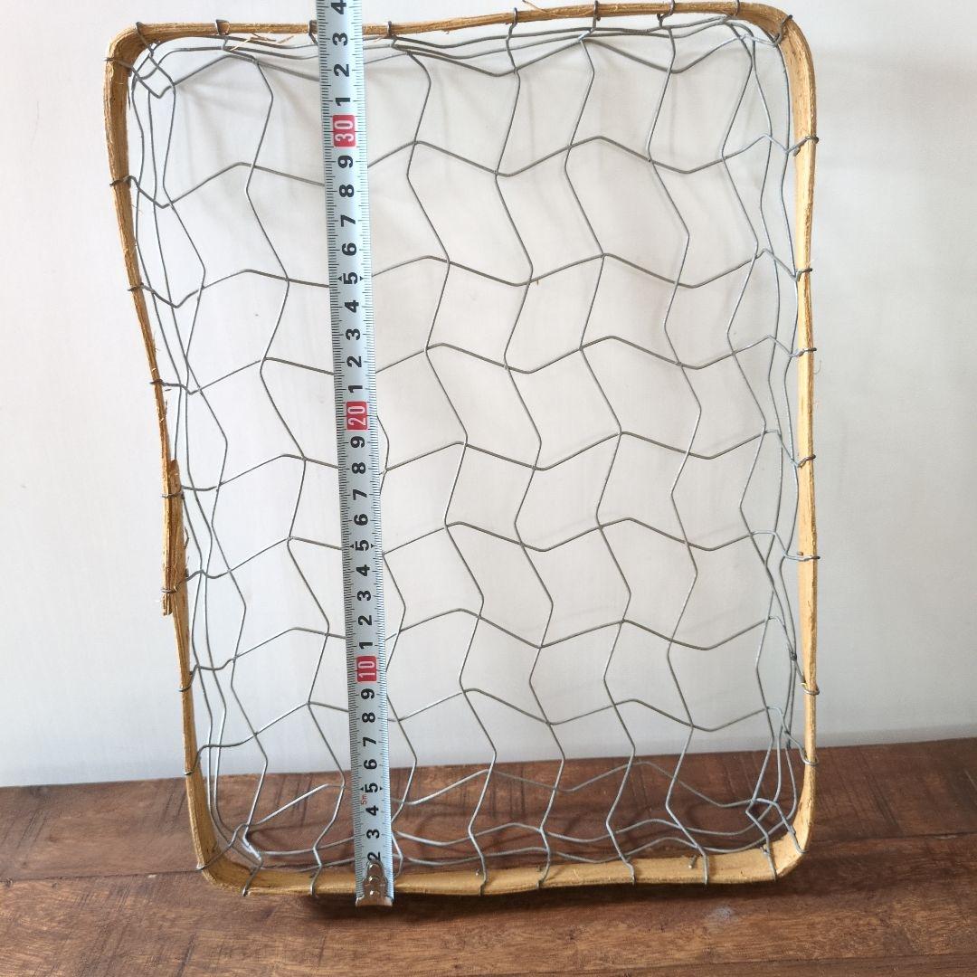 アンティーク風ワイヤーかご (9点セット)