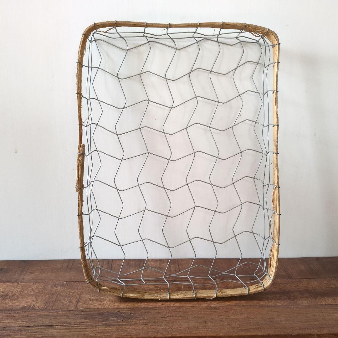 アンティーク風ワイヤーかご (9点セット)
