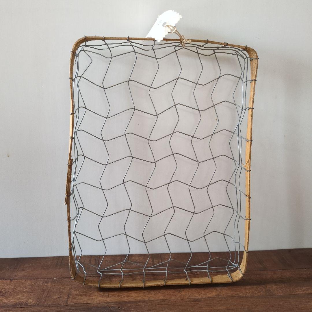 アンティーク風ワイヤーかご (9点セット)