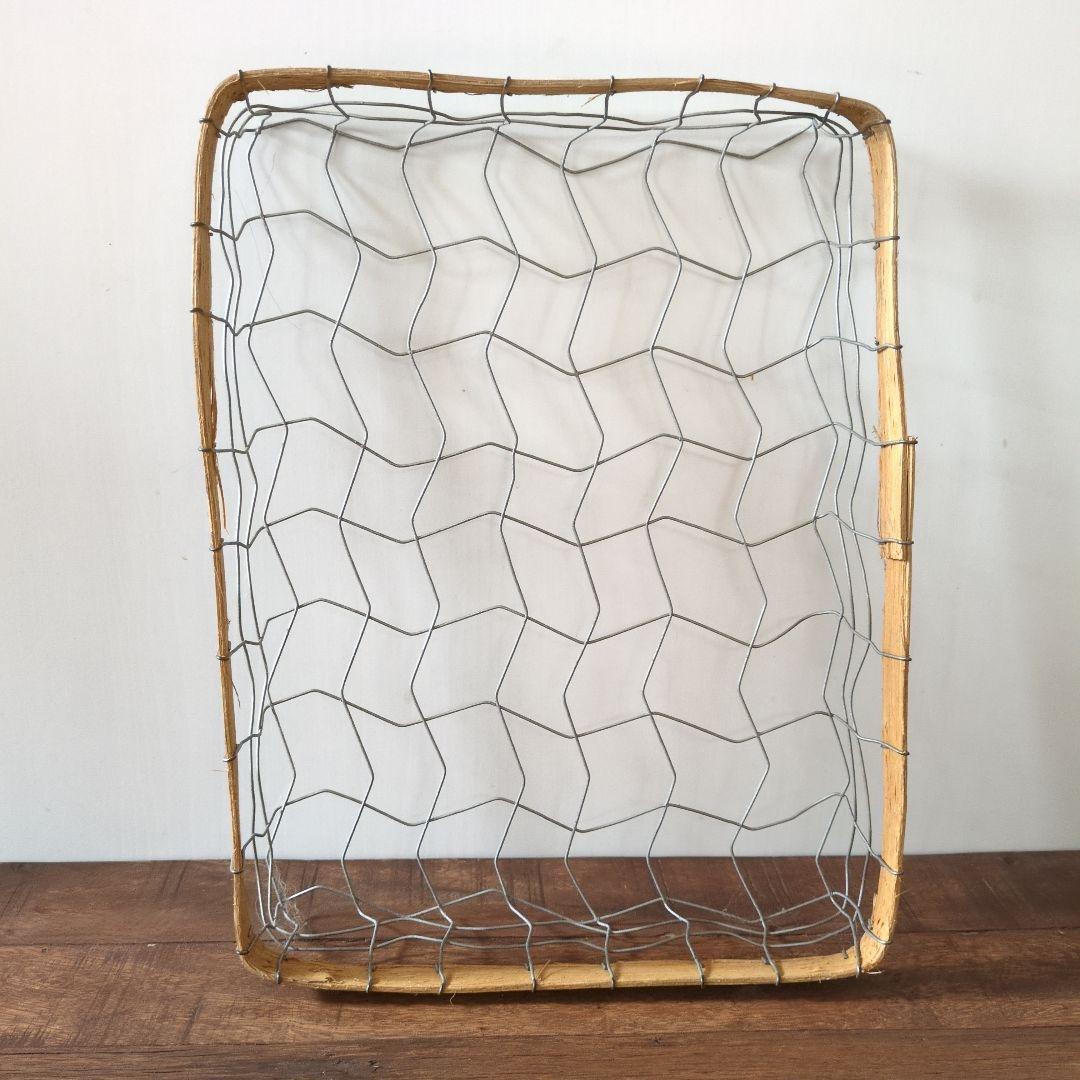 アンティーク風ワイヤーかご (9点セット)