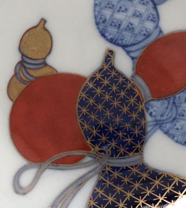 希少☆伊万里焼 瓢模様 6枚 香蘭社 アンティーク