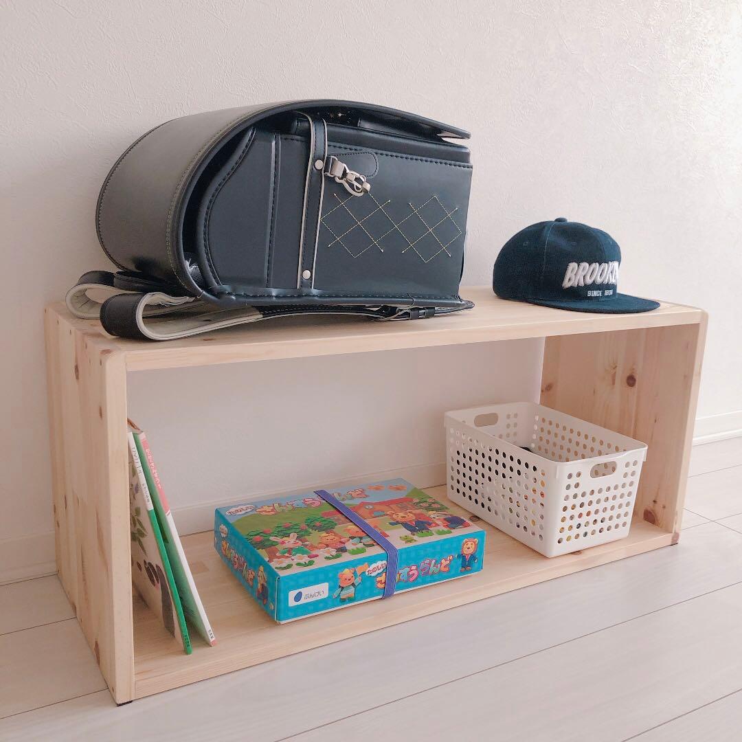 ▷ランドセルラック▶ランドセル収納▷おもちゃ棚▶本棚