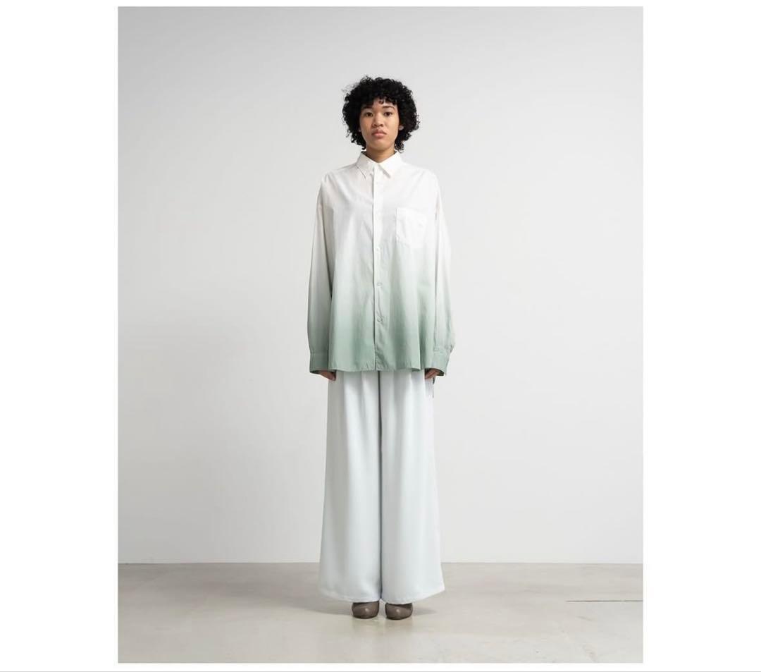 グラフペーパー graphpaper グラデーションシャツ