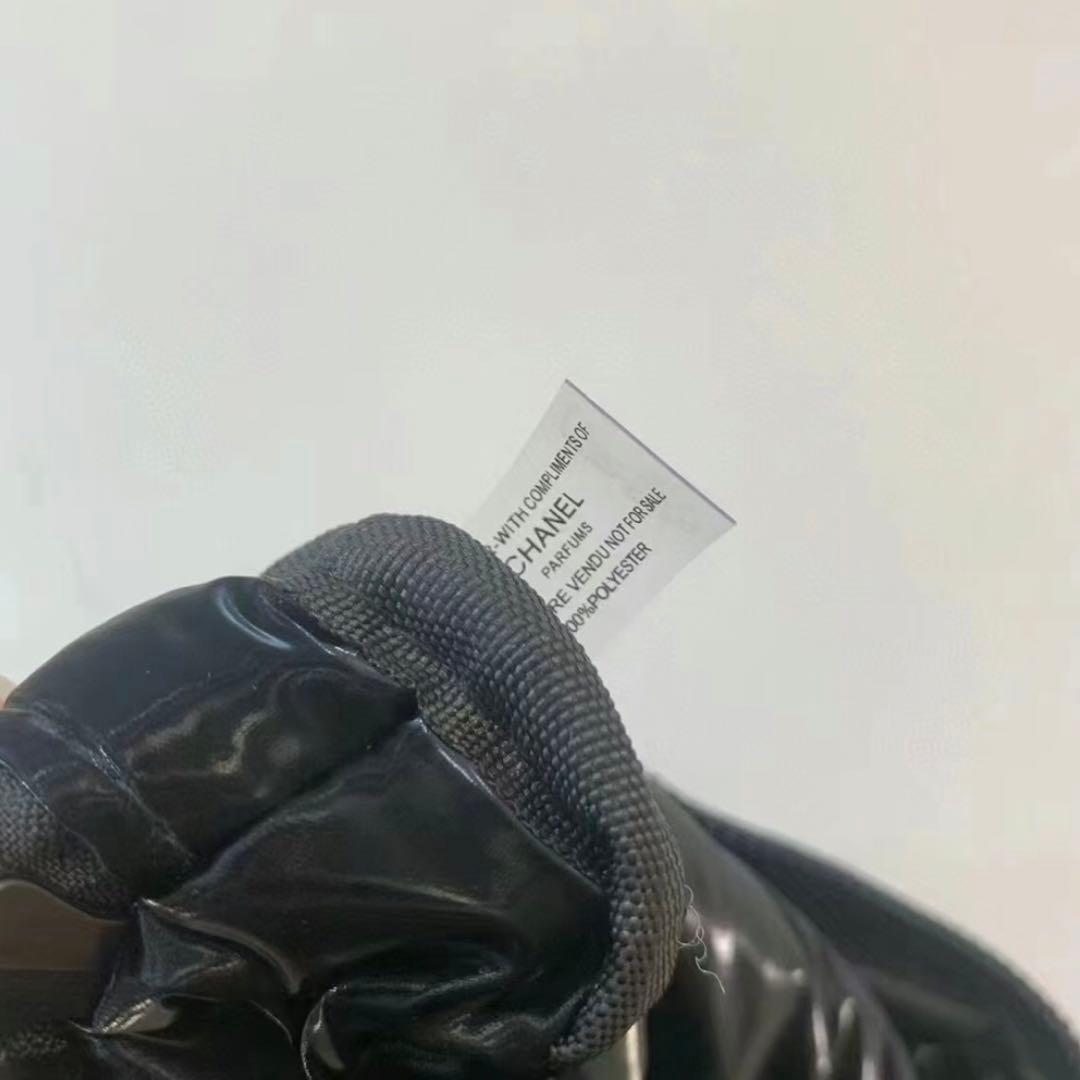 シャネル 化粧ポーチ ソフトクッションポーチ ノーベルティ 大容量 黒 セット