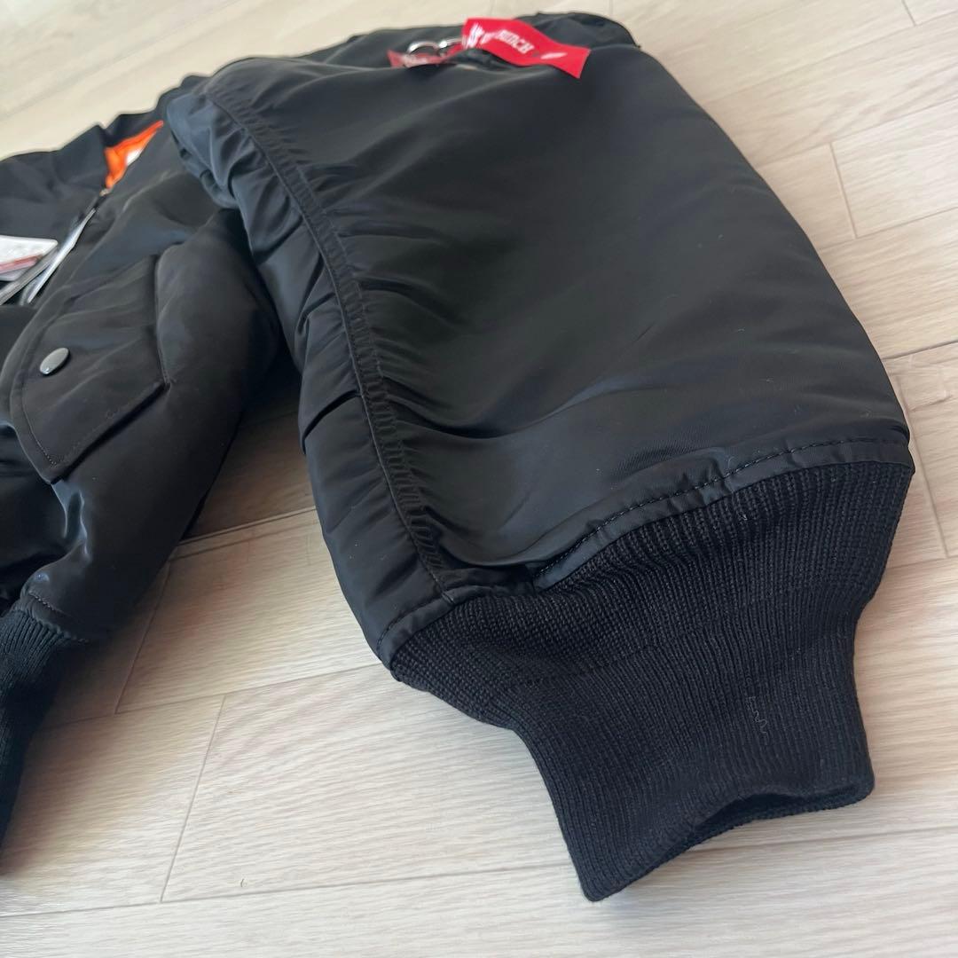 未使用XL SOPH×ALPHA WILD BUNCH GRAFFITI MA1