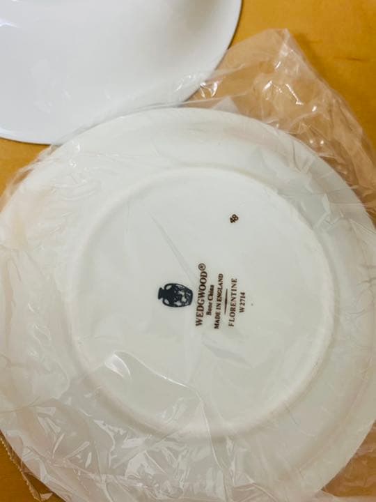 未使用　貴重品ウェッジウッドサラダプレート　6枚セット
