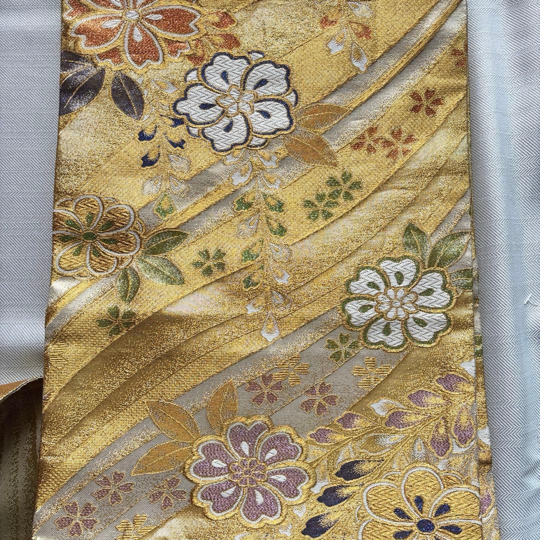 振袖　草履・バッグ・ファー・和装小物付き　正絹　京都きもの友禅　身丈160cm