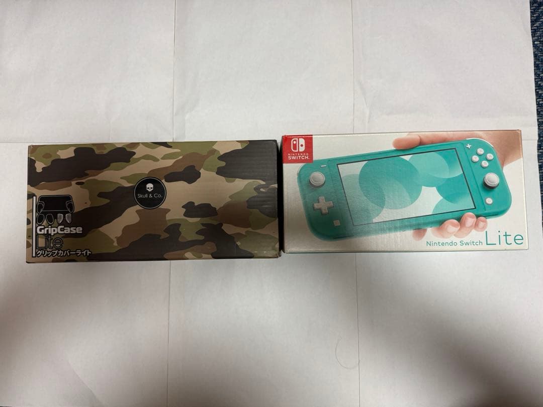 Nintendo Switch Lite ターコイズ GripCase付き