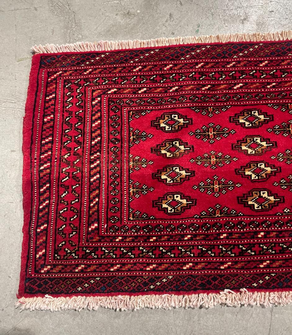 ❖vintage rug❖　111cm×48cm　トルクメン　ボハラ　トライバル