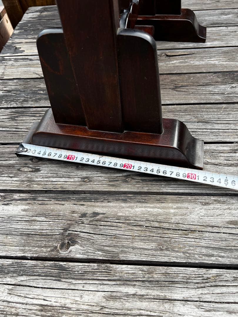 松本民芸家具 透かし彫り 姿見 定価12万円