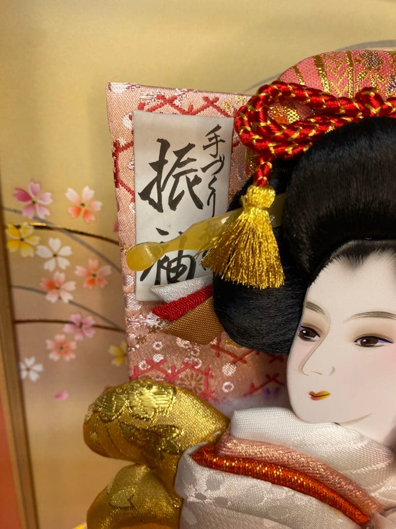 羽子板　ガラスケース１５号・サイズ間口約３２×奥行約２９×高さ約６４㎝