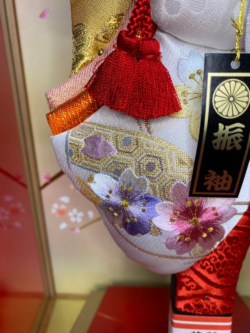 羽子板　ガラスケース１５号・サイズ間口約３２×奥行約２９×高さ約６４㎝