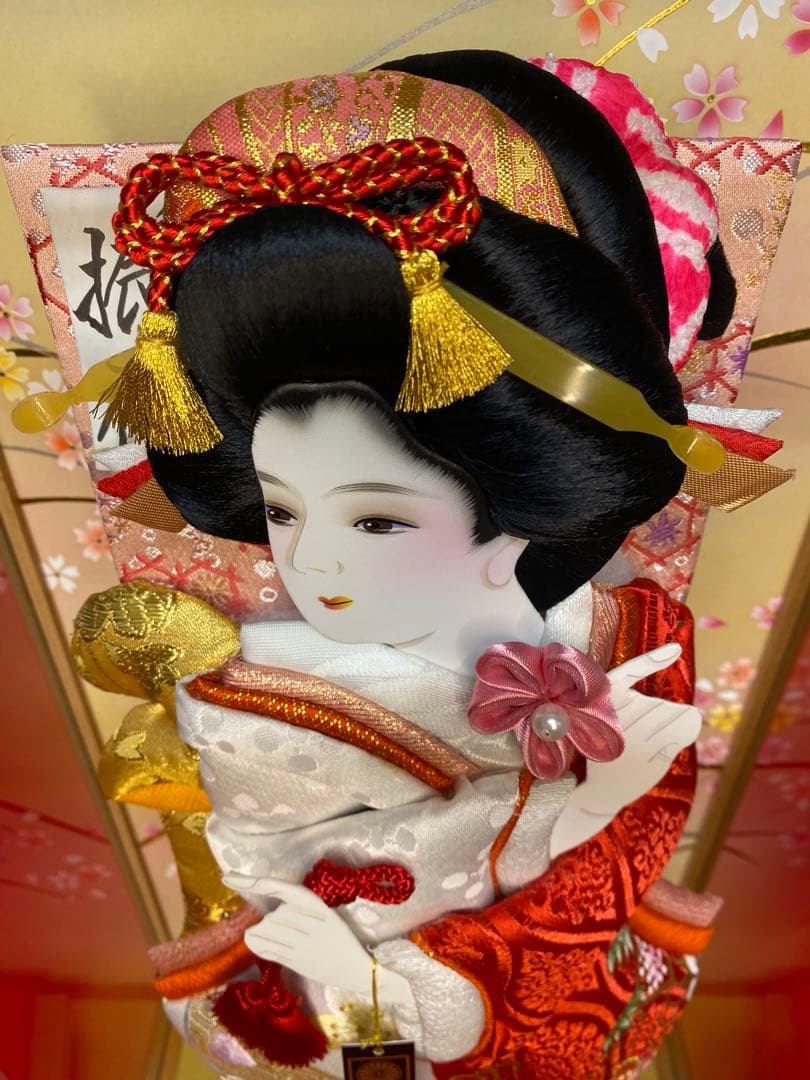 羽子板　ガラスケース１５号・サイズ間口約３２×奥行約２９×高さ約６４㎝