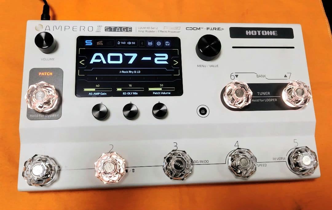 Hotone Ampero II Stage キャリングケース付