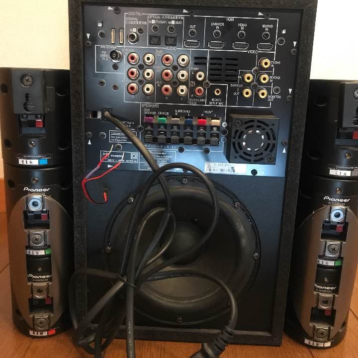 パイオニア Pioneer 5.1 ch サラウンド システム スピーカー
