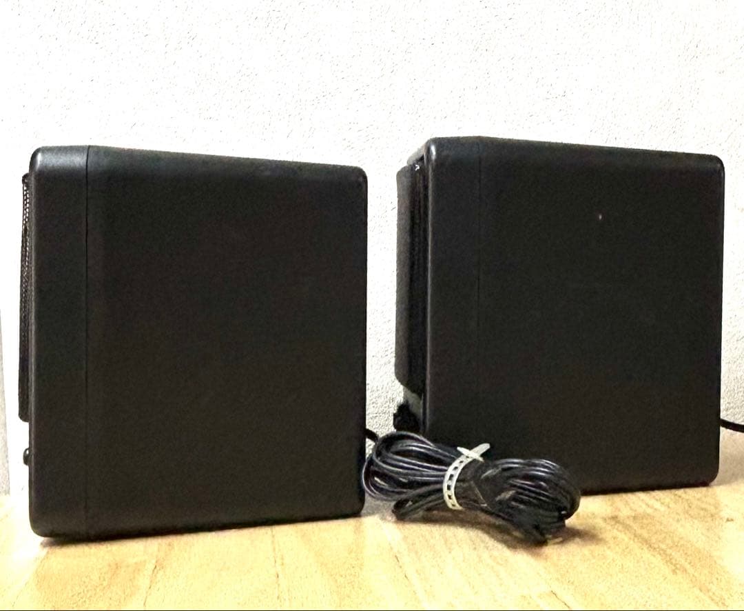 YAMAHA パワーアンプ内蔵モニタースピーカー　MS101 2本セット　動作品