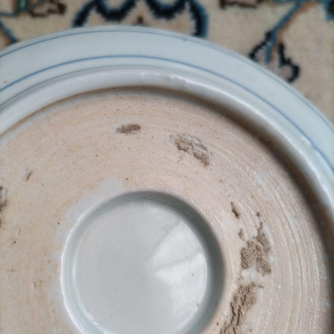 古伊万里 江戸期 竹虎 鉢 骨董 アンティーク