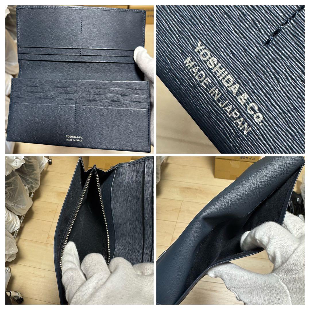 【最終モデル】【新品同様】PORTER ポーター カレント 長財布　ネイビー