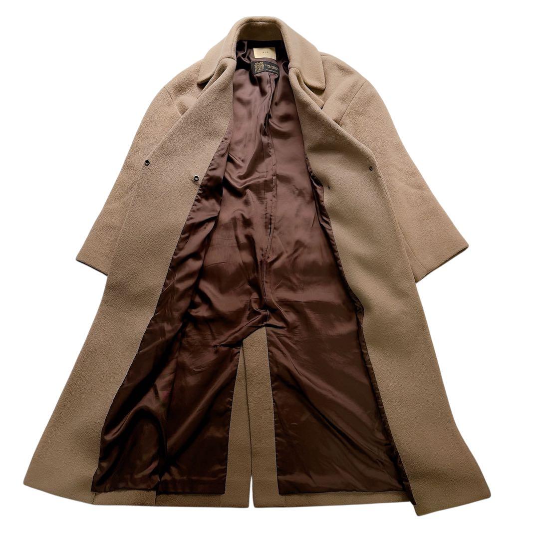 高級✨イエナMANTECO オーバーチェスターコート　ロング　グレージュ　36