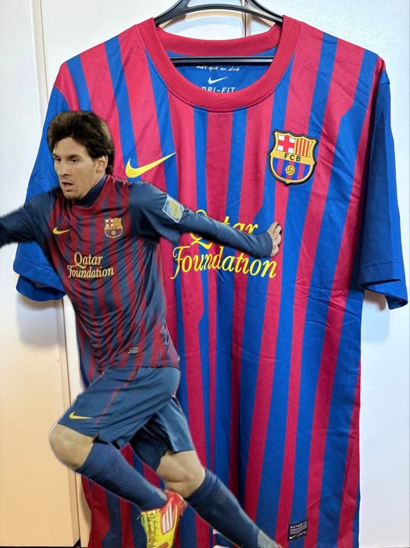 【希少・正規品】FCバルセロナ 11/12 メッシ ユニフォーム L(XL)