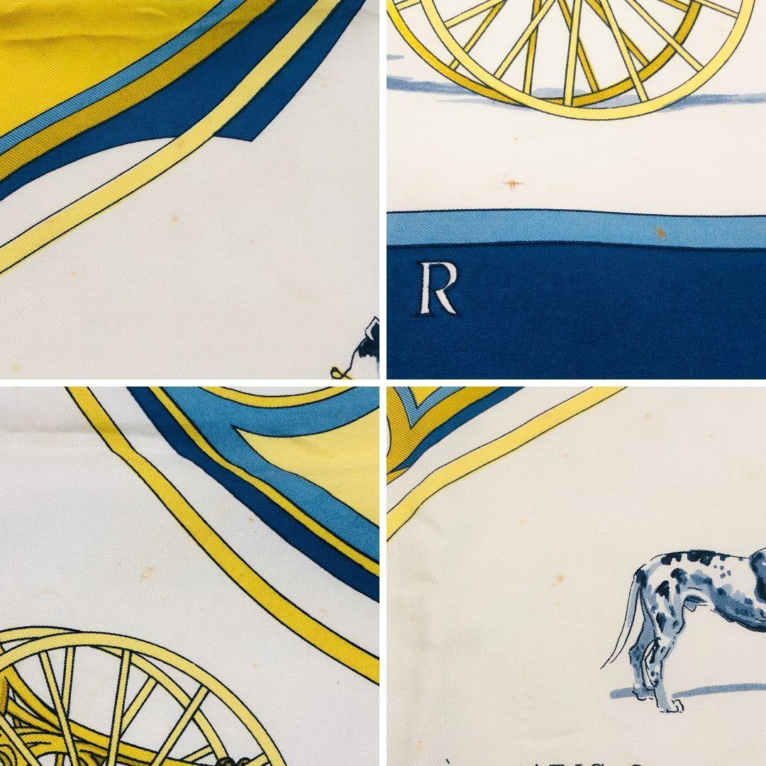 HERMES エルメス カレ90 スカーフ CARROSSIER タグあり