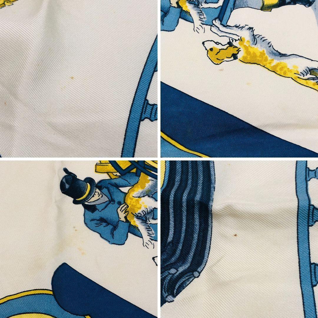 HERMES エルメス カレ90 スカーフ CARROSSIER タグあり