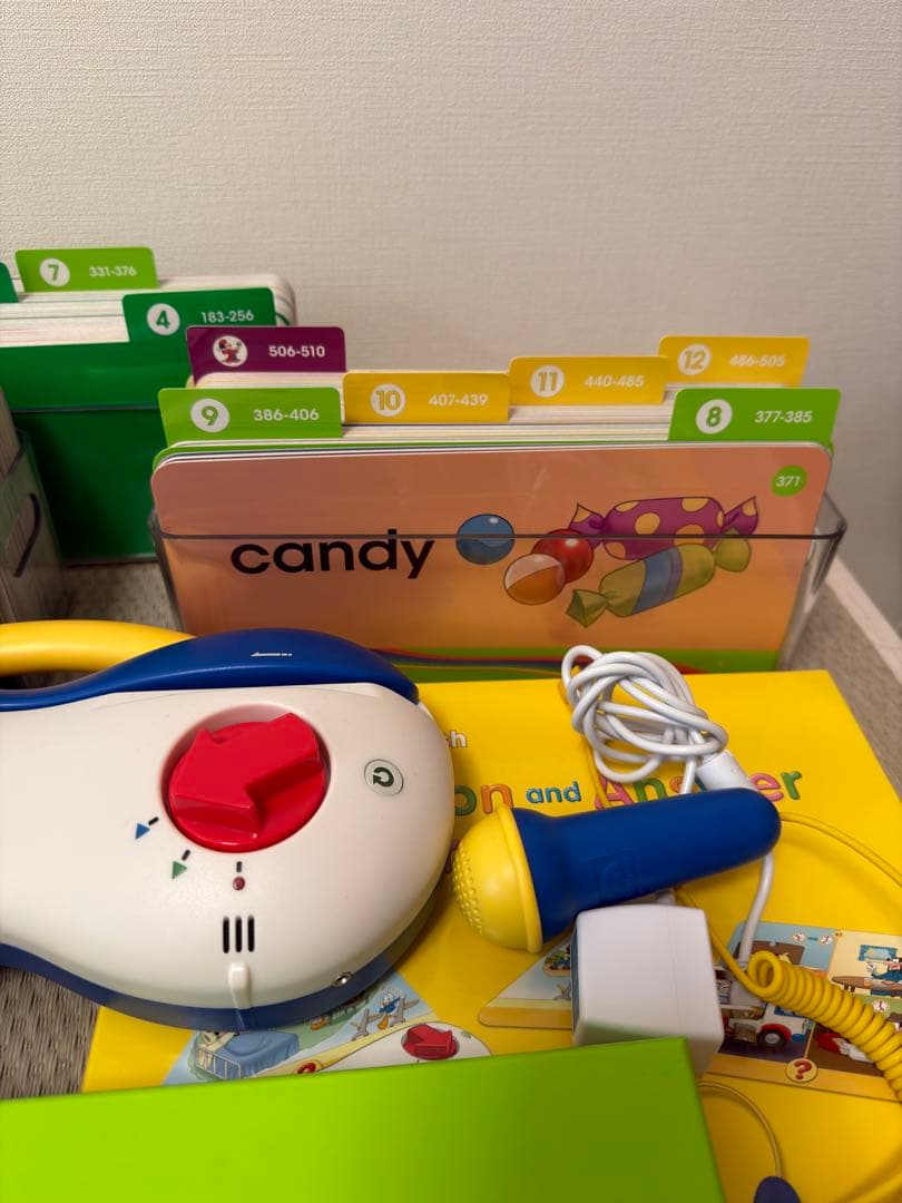 dwe トークアロング,Q&A カード,ピクチャー英語辞書