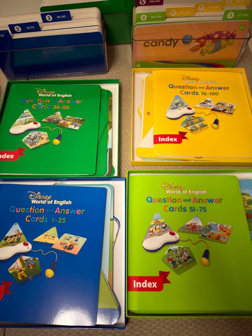 dwe トークアロング,Q&A カード,ピクチャー英語辞書