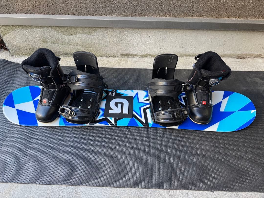 XERES 108cm スノーボード ビンディング　3点セット