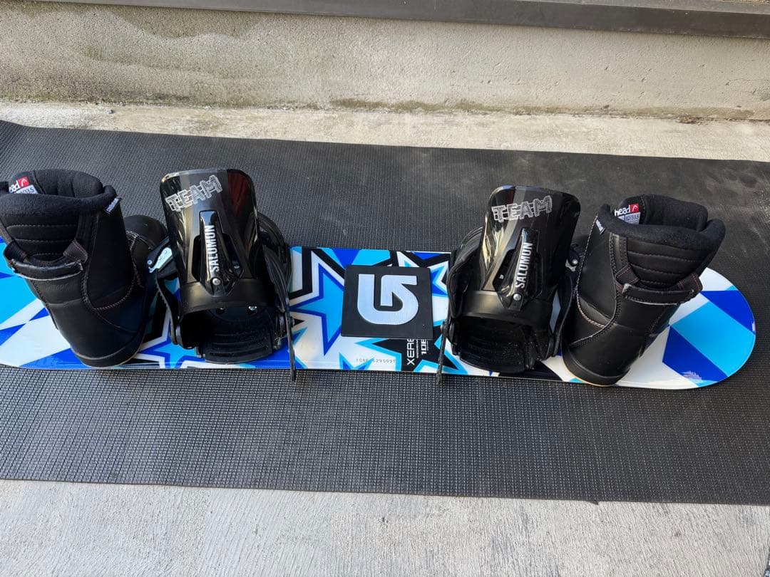 XERES 108cm スノーボード ビンディング　3点セット