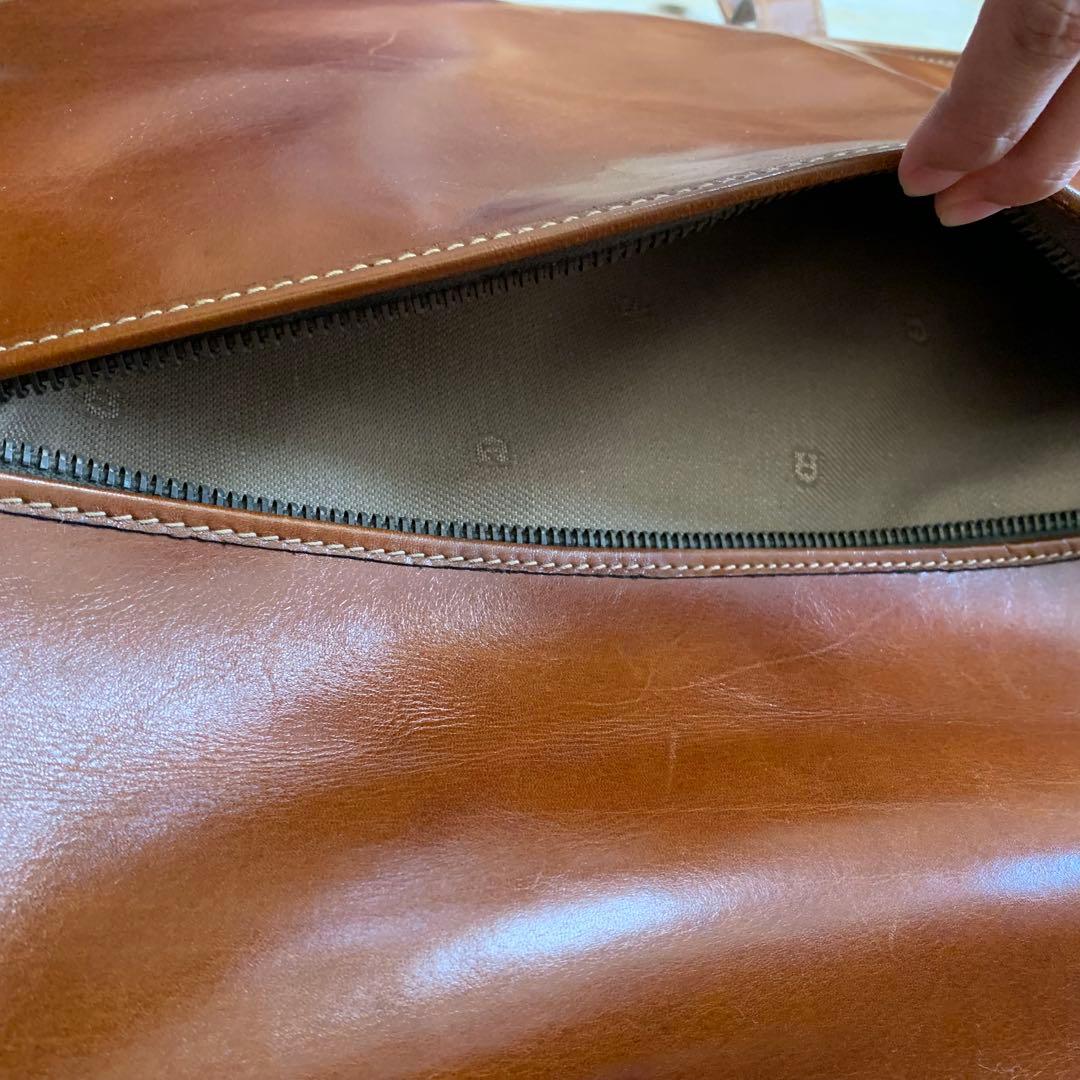 Aigner アイグナー 本革 ガーメントバッグ