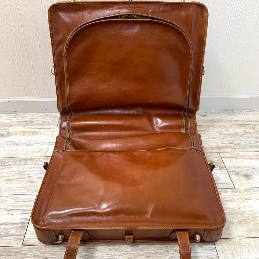 Aigner アイグナー 本革 ガーメントバッグ