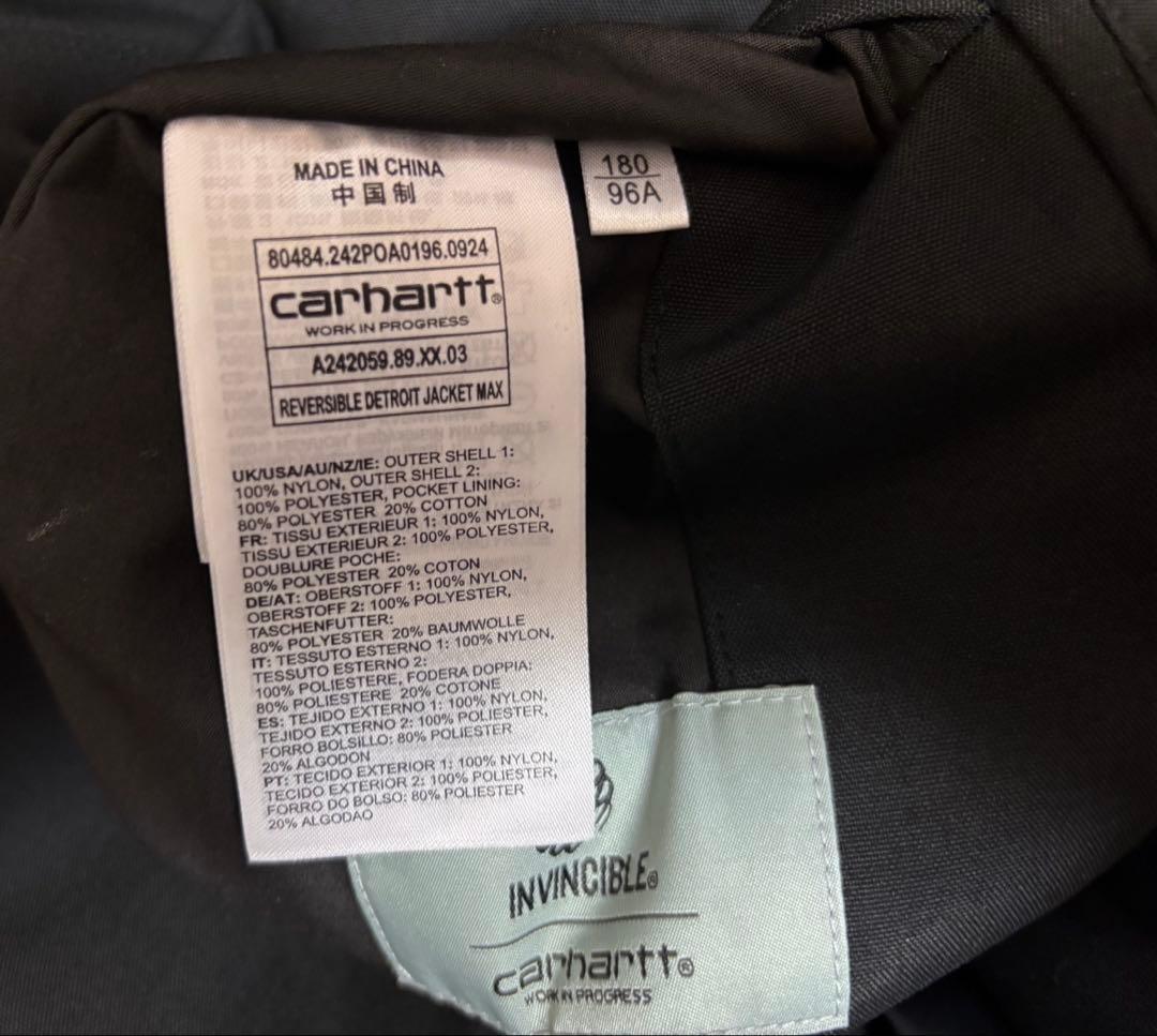 Carhartt INVINCIBLE Reversible Lサイズ