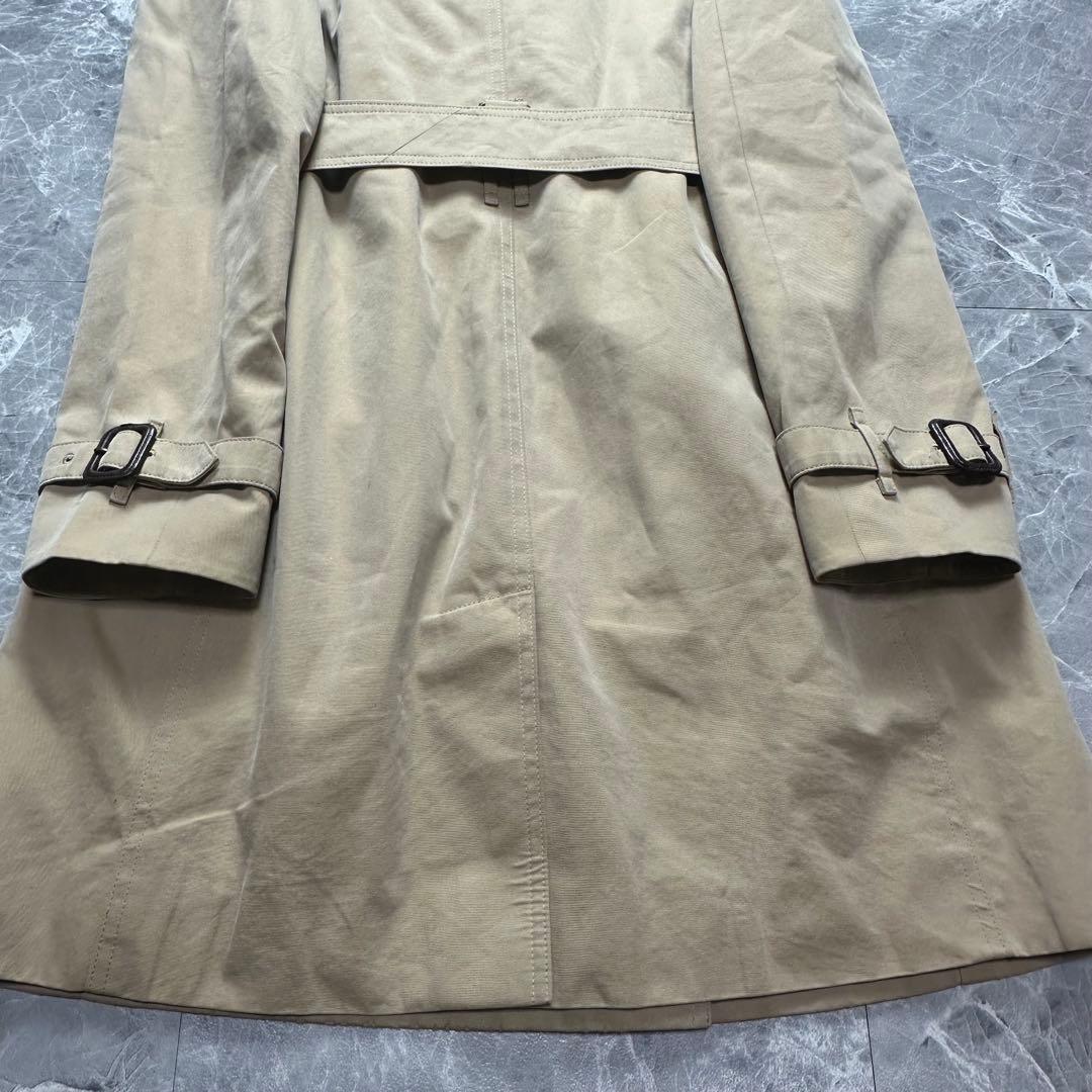 バーバリーロンドン♡トレンチコート　ライナー　ベルト　メガチェック　ハニー　36