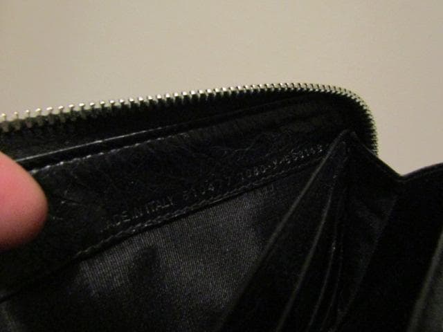 BALENCIAGA バレンシアガ グラフィティ ラウンドファスナー長財布 保証