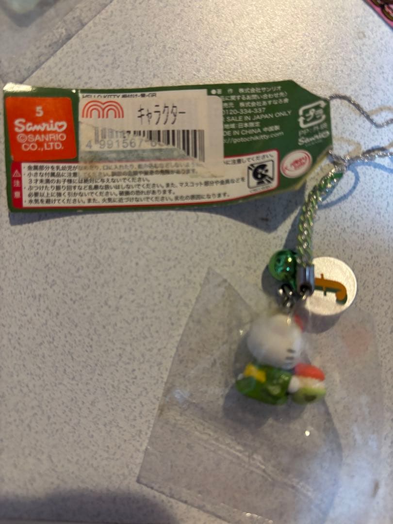 ハローキティ　ストラップ　ご当地キティ　博多　ふくや　福岡限定　サンリオ