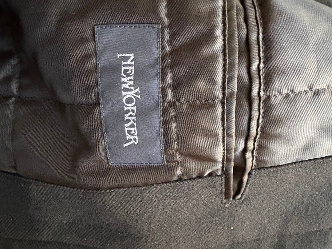 値引き依頼者　NEWYORKER ウールカシミヤコート　美品