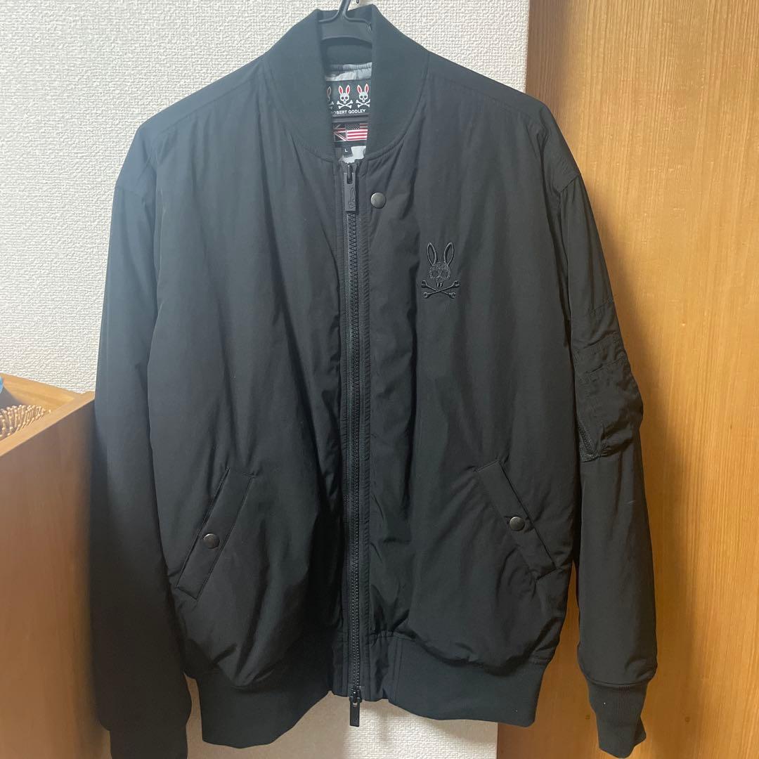 サイコバニー ブラック MA-1ジャケット L