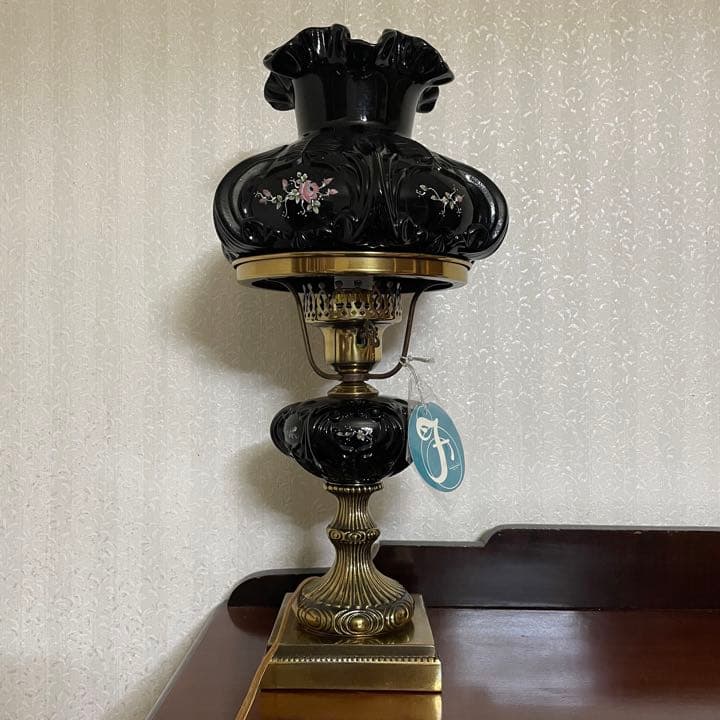 ヴィンテージ アンティーク フェントン フェントン社 ランプ 卓上ランプ