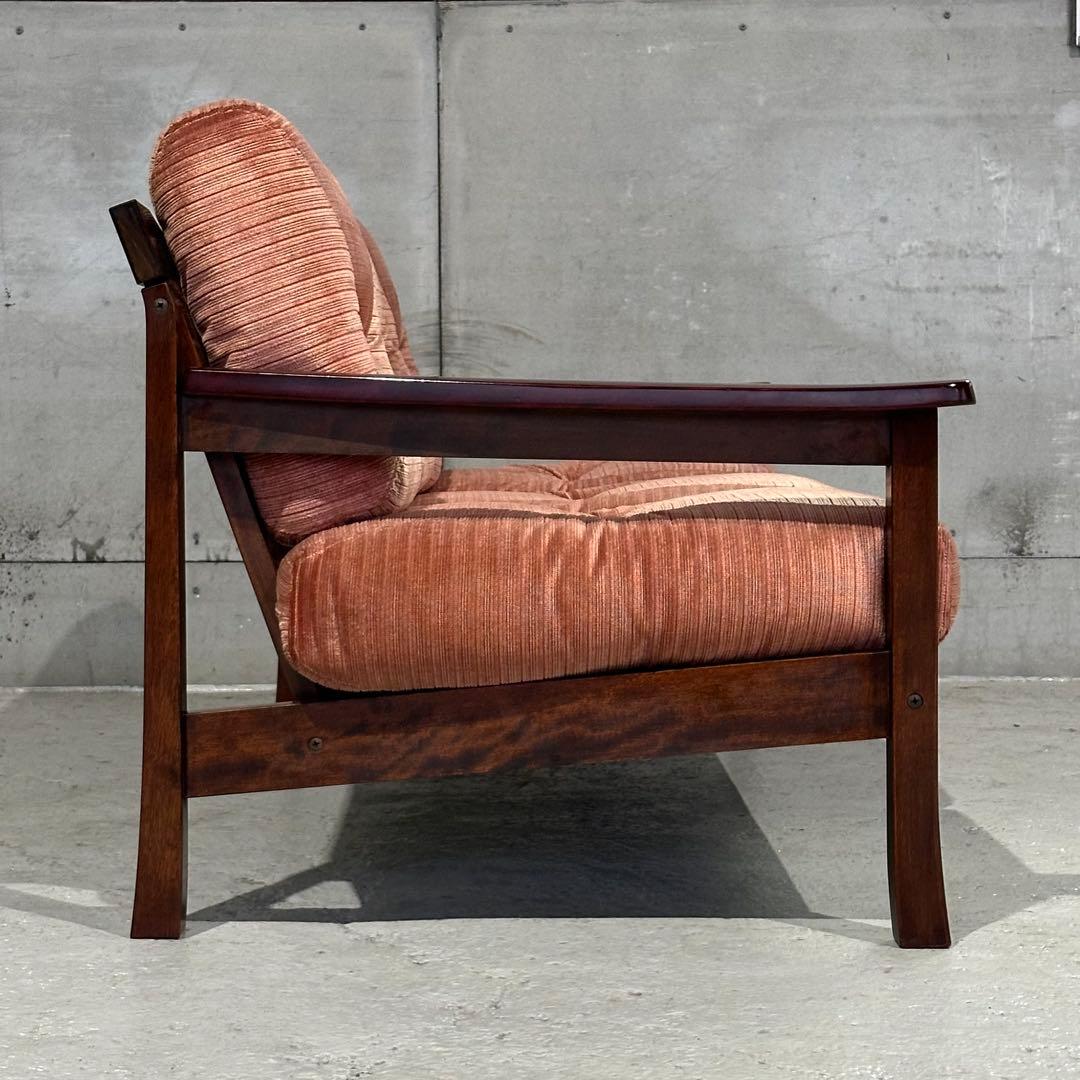 ★80年代★ モリシゲ 応接ソファ 3人掛け｜昭和レトロ 和モダン｜高級旅館仕様