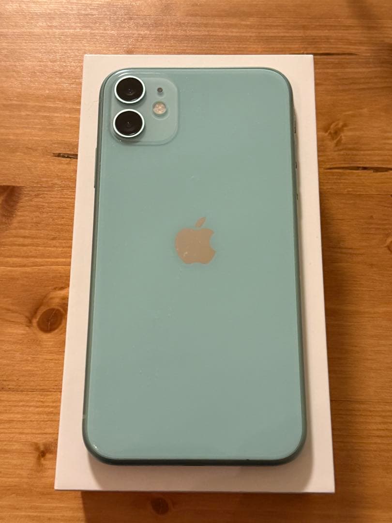 Apple iPhone 11 ミントグリーン 本体