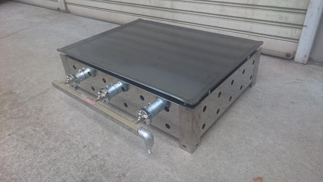 新品 鉄板焼き ガスグリラー お好み焼きそば 実演販売  ハンバーガー パティ